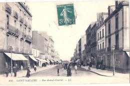 -44-  SAINT NAZAIRE Rue Amiral Courbet Bien Timbrée  TTBE - Saint Nazaire