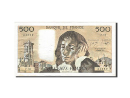 Billet, France, 500 Francs, 1968, 1977-11-03, TTB+, Fayette:71.17, KM:156d - 500 F 1968-1993 ''Pascal''