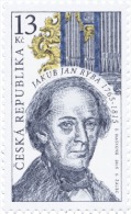 Czech Rep. / Stamps (2015) 0863: Jakub Jan Ryba (1765-1815) Czech Teacher & Composer (organ); Painter: Eva Haskova - Cartas & Documentos