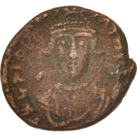 Monnaie, Constans II, Demi-Follis, Carthage, TB+, Cuivre, Sear:1059 - Bizantine
