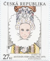 Czech Rep. / Stamps (2015) 0869: Works Of Art On Postage Stamps - Antonin Strnadel (1910-1975) "The Bride" (1960) - Unused Stamps