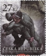 Czech Rep. / Stamps (2015) 0866: Czech Statehood - 1915 (wartime "Pieta"); Painter: Jan Maget - Neufs