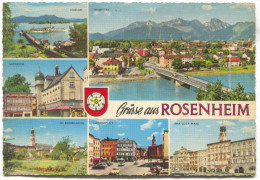 ROSENHEIM - Germany,  Mosaic Postcard - Rosenheim