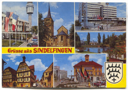 SINDELFINGEN - Germany, Mosaic Postcard - Sindelfingen