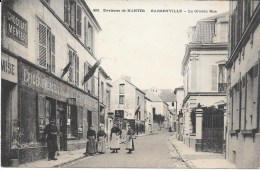 78 - GARGENVILLE - 200 - La Grande Rue - Circulé 1906 - - Gargenville