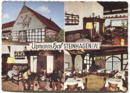 STEINHAGEN - Germany, Mosaic Postcard, Restaurant - Steinhagen