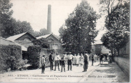 60...OISE...ETOUY......CARTONNERIE ET PAPETERIE CHOUANARD....SORTIE DES OUVRIERS... - Autres & Non Classés