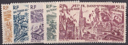 ⭐ Inde - Poste Aérienne - YT N° 11 à 16 ** - Neuf Sans Charnière - 1946 ⭐ - Unused Stamps