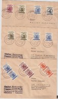 SBZ, Nr. 139 - 49,komplet !!  3 Briefe, Lose Mi.  70,-   , #5522 - Storia Postale