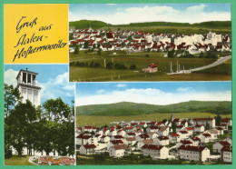 Aalen,Aalen-Hofherrnweiler,3-Bild-Karte,ca.1960,Gesamtansicht,Mahnmal,Teilansicht, - Aalen