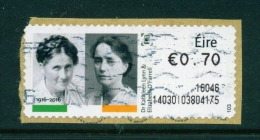 IRELAND  -  2016  Easter Rising 1915  Post And Go Label  Used As Scan (on Piece) - Frankeervignetten (Frama)