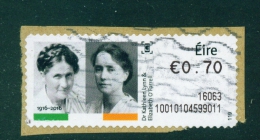 IRELAND  -  2016  Easter Rising 1915  Post And Go Label  Used As Scan (on Piece) - Frankeervignetten (Frama)