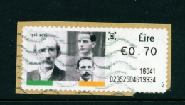 IRELAND  -  2016  Easter Rising 1915  Post And Go Label  Used As Scan (on Piece) - Franking Labels