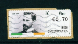 IRELAND  -  2016  Easter Rising 1915  Post And Go Label  Used As Scan (on Piece) - Frankeervignetten (Frama)