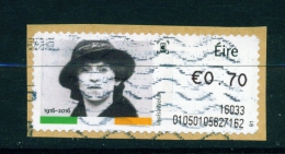 IRELAND  -  2016  Easter Rising 1915  Post And Go Label  Used As Scan (on Piece) - Automatenmarken (Frama)