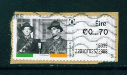 IRELAND  -  2016  Easter Rising 1915  Post And Go Label  Used As Scan (on Piece) - Franking Labels