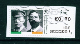 IRELAND  -  2016  Easter Rising 1915  Post And Go Label  Used As Scan (on Piece) - Automatenmarken (Frama)