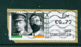 IRELAND  -  2016  Easter Rising 1915  Post And Go Label  Used As Scan (on Piece) - Frankeervignetten (Frama)