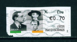 IRELAND  -  2016  Easter Rising 1915  Post And Go Label  Used As Scan (on Piece) - Vignettes D'affranchissement (Frama)