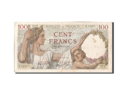 Billet, France, 100 Francs, 100 F 1939-1942 ''Sully'', 1940, 1940-08-22, TTB - 100 F 1939-1942 ''Sully''