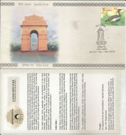 India 2006 India Gate, An "Arc-de-Triomphe",Monument Soldiers Killed In Afghan War + Information Sheet, Special Cover - Islam