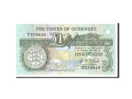 Billet, Guernsey, 1 Pound, 1991, Undated, KM:52c, NEUF - Guernesey