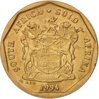 Monnaie, Afrique Du Sud, 20 Cents, 1994, Pretoria, SUP, Bronze Plated Steel - South Africa