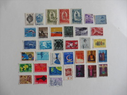 Liechtenstein :36 Timbres Oblitérés - Sammlungen