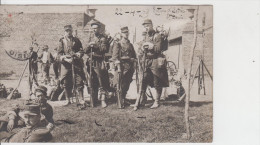 60 - ESTREES SAINT DENIS / CARTE PHOTO SOLDATS FRANCAIS 1909 - Estrees Saint Denis