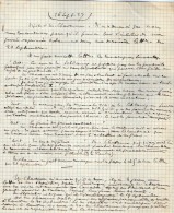 VP3622 - Tabac - Note & Lettre De  Mr SCHLOESINGà PARIS - Documentos