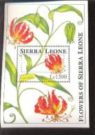 SIERRA LEONE  1669  MINT NEVER HINGED SOUVENIR SHEET OF FLOWERS - ORCHIDS   #  726-1   ( - Non Classificati