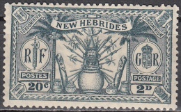 Nouvelles Hebrides 1925 Michel 79 Neuf * Cote (2005) 3.20 Euro Armoirie - Nuevos