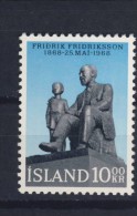 ISLANDE 1968 F FRIDRIKSSON  Yvert: 376  NEUF MNH** - Ongebruikt