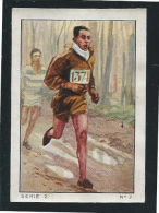 Sports Athlétisme Rochard Série 2 N° 2  Pub: Nestlé 1935 57 X 40 Mm Bien Voir 2 Scans - Nestlé