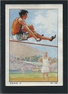 Sports Athlétisme Ménard Série 2 N° 10  Pub: Nestlé 1935 57 X 40 Mm Bien Voir 2 Scans - Nestlé