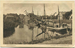 Buxtehude - Hafen Am Marschtor - Verlag J. Vetterli Buxtehude - Rückseite Beschrieben 1923 - Buxtehude