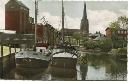 Buxtehude - Hafen - Foto-AK 1963 - Cramers Kunstanstalt KG Dortmund - Rückseite Beschrieben - Buxtehude