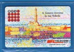 Telecom Italia ** -x-C&C. F.3028 - GENOVA 99. £.5000  .NUOVA.   Vedi Descrizione. - Publiques Publicitaires
