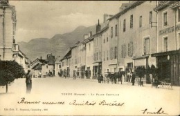 YENNE - La Place Centrale - Animée - A Voir - N° 11229 - Yenne