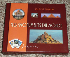 Rare Jeu De Cartes Des 12 Familles, Monuments Du Monde, Egypte Romain Roman Gothique Art Nouveau - Otros & Sin Clasificación