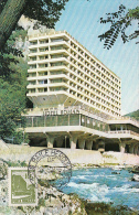 TOURISM, BAILE HERCULANE- ROMAN HOTEL, CM, MAXICARD, CARTES MAXIMUM, 1994, ROMANIA - Hôtellerie - Horeca