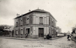 Dépt 77 - TORCY - Le Bureau De Poste - Très Animée - ELD - Torcy