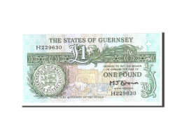 Billet, Guernsey, 1 Pound, 1980, Undated, KM:48b, NEUF - Guernesey