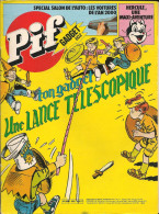 Pif Gadget N° 602 De Oct 1980 - Avec Placid Et Muzo, Héroïko, Pifou, Hercule. Revue En BE - Pif & Hercule