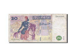 Billet, Tunisie, 20 Dinars, 1992-1997, 1992-11-07, KM:88, TB - Tunisie