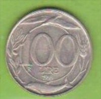 1993 Italia - 100 L Piccole Dimensioni (circolata) - 100 Lire