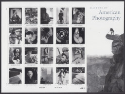 !a! USA Sc# 3649 MNH SHEET(20) - Masters Of American Photography - Feuilles Complètes