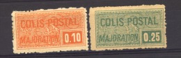 04598 -    France  -  Colis Postaux :  Yv   77-78  * - Mint/Hinged