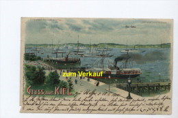 Kiel, Gruss Aus Kiel, Der Hafen - Einmalig Bei Delcampe! - Kiel