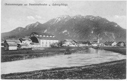 Passionstheater Oberammergau Mit Labergebirge  Bavaria Germany - Oberammergau